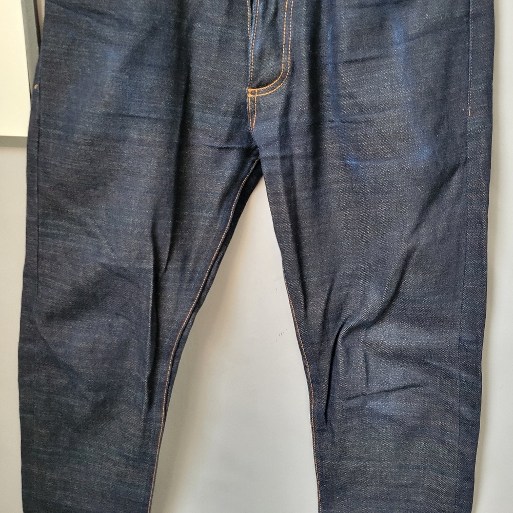 Gustin Slim #541 Rainbow Selvedge Indigo Denim Jeans‎ 31 - Picture 5 of 16